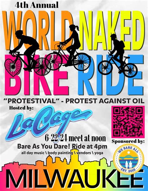 world naked bike ride wisconsin|World Naked Bike Ride in Milwaukee is Saturday. Heres what to。